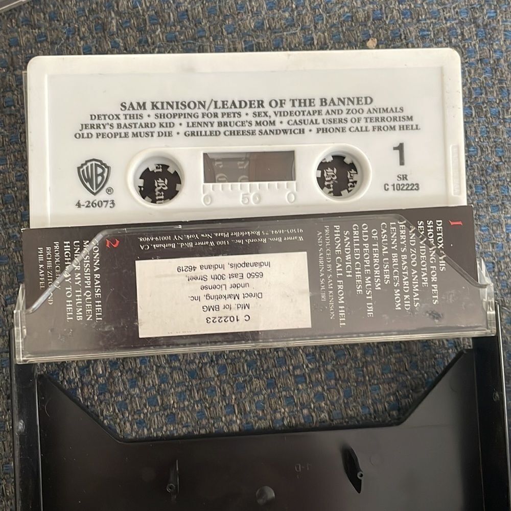 Sam Kinison & Roxette cassette tapes - Picture 3 of 3